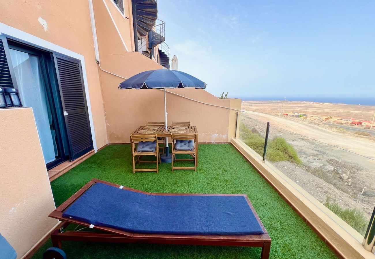 Ferienwohnung in Caleta de Fuste - Casa Bubo – Penthouse mit Klima & Meerblick für 6