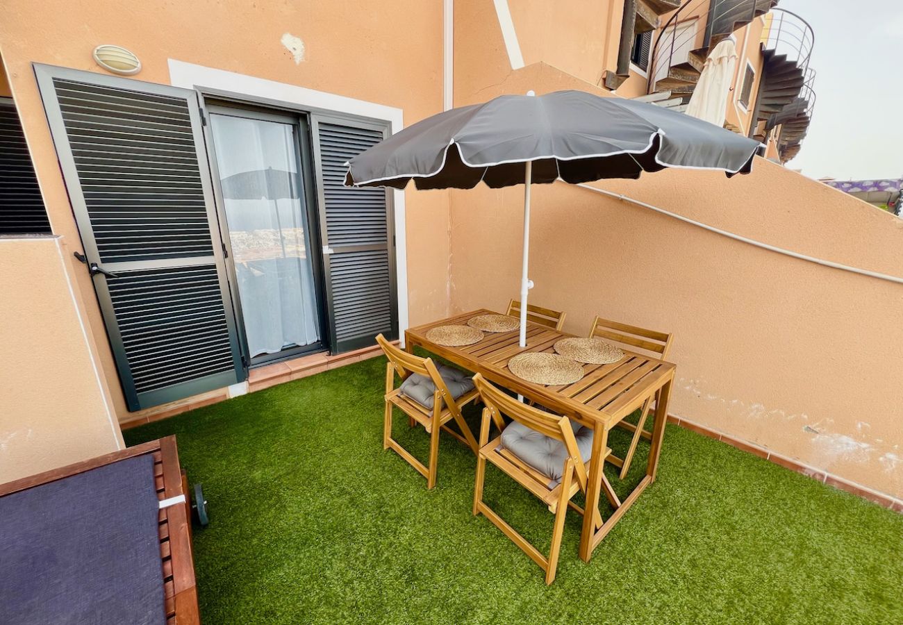 Ferienwohnung in Caleta de Fuste - Casa Bubo – Penthouse mit Klima & Meerblick für 6