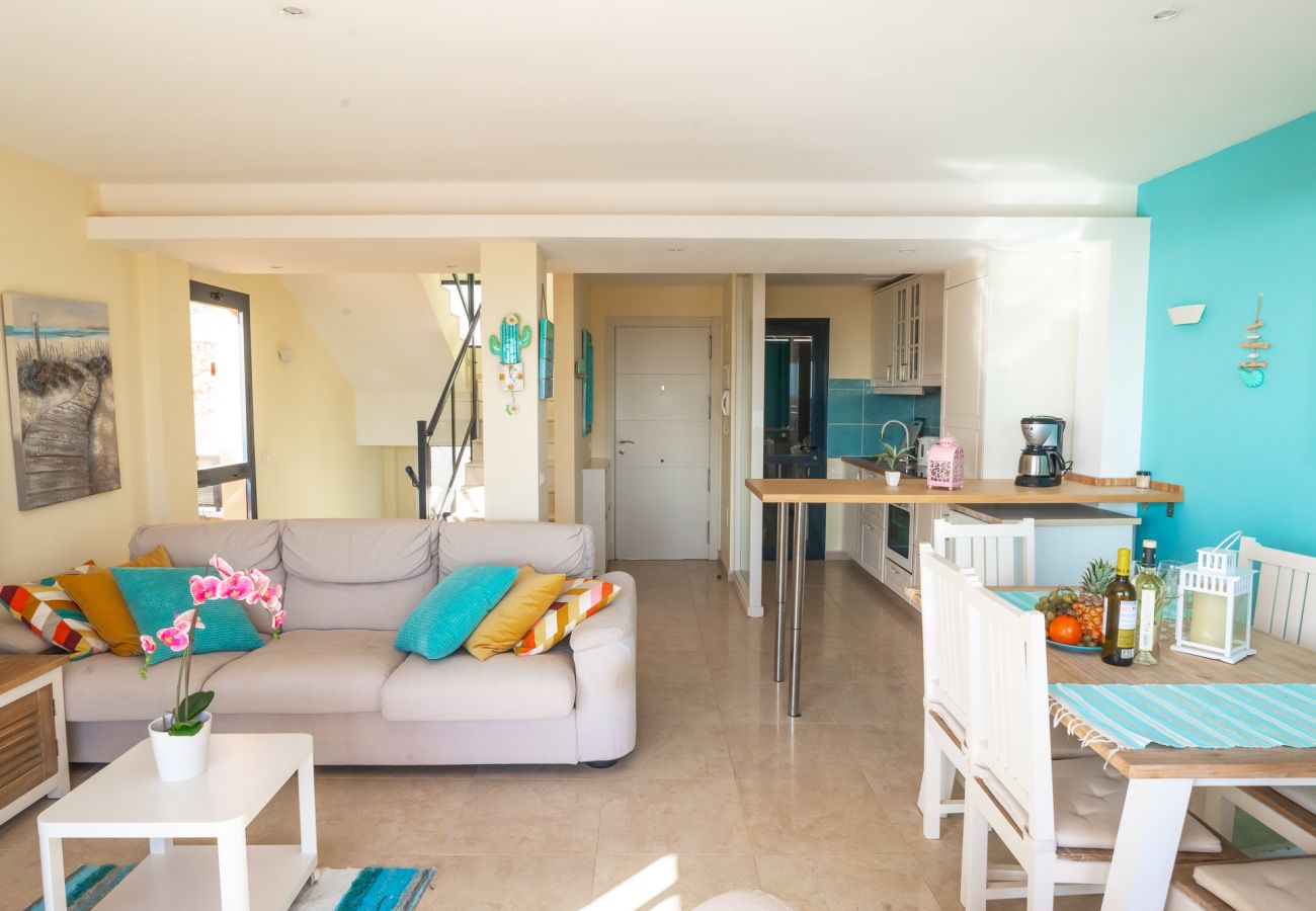 Ferienwohnung in Caleta de Fuste - Lucky Thirteen – Wohnung mit Meerblick