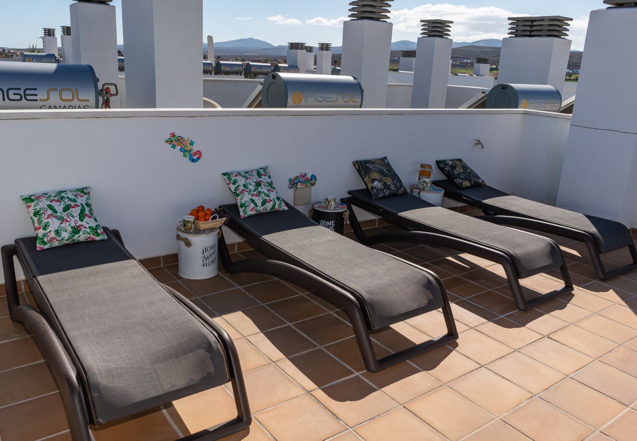 Apartament w Caleta de Fuste - Casa Paraiso – Penthouse z widokiem na ocean