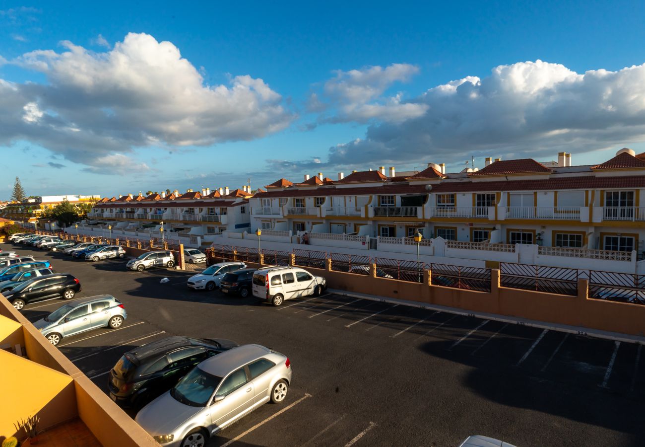 Apartament w Caleta de Fuste - Casa Rosa – Kompleks Bahía Sol w centrum miasta