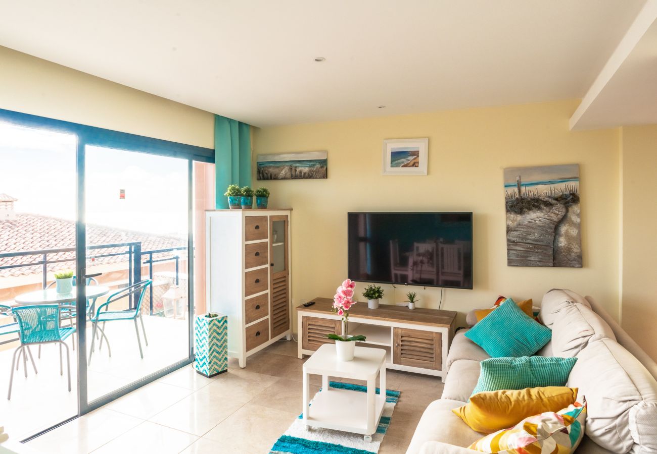 Apartament w Caleta de Fuste - Lucky Thirteen – Apartament z widokiem na ocean