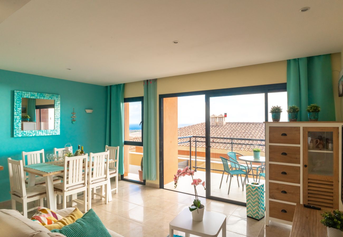 Apartament w Caleta de Fuste - Lucky Thirteen – Apartament z widokiem na ocean