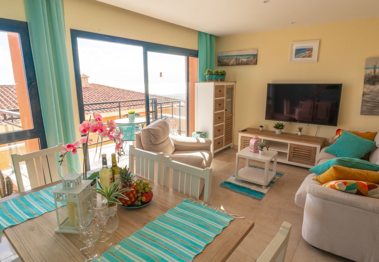 Apartament w Caleta de Fuste - Lucky Thirteen – Apartament z widokiem na ocean