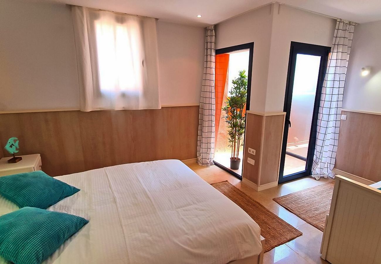 Apartament w Caleta de Fuste - Panorama Blue – Widok na ocean / max 10os.