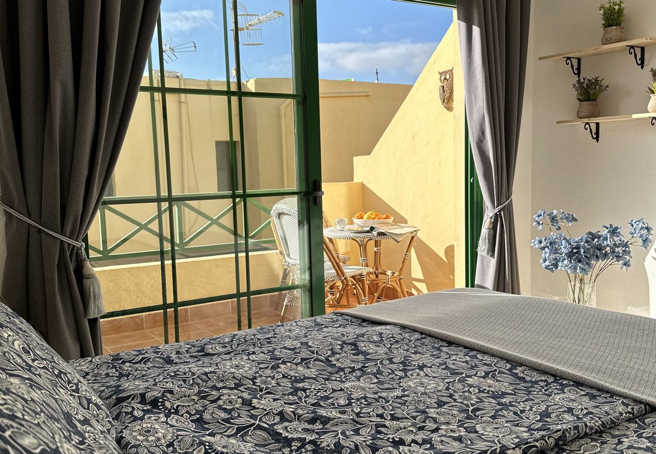 Apartament w Caleta de Fuste - Casa Garza – Castillo Mar 100m od oceanu